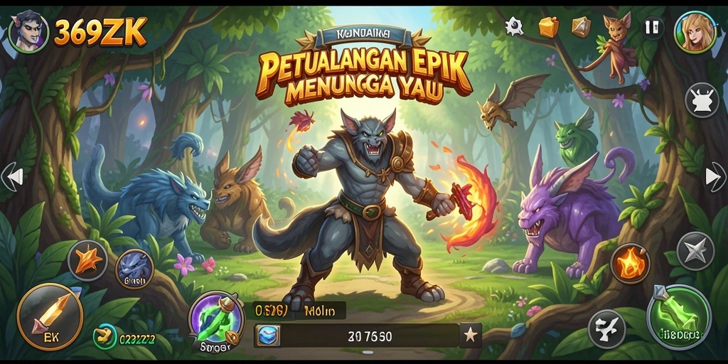 Tangkapan layar gameplay 369ZK menampilkan petualangan mendebarkan.