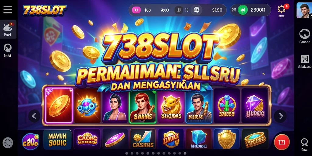 Tampilan menarik dari gameplay <strong>738SLOT</strong> yang menawan.