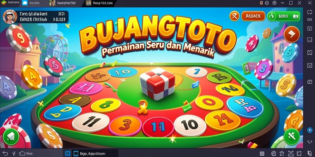 Tampilan gameplay menarik dari BUJANGTOTO yang menampilkan momen seru bingo.