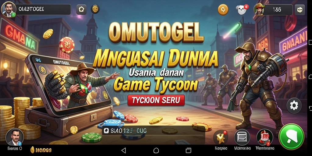 Tampilan gameplay OMUTOGEL yang menarik dan interaktif.