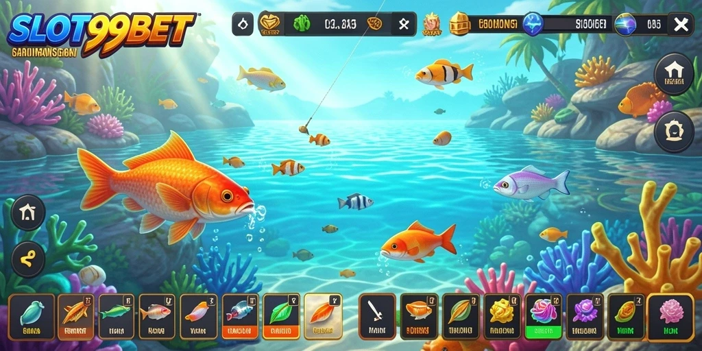 Gameplay menarik dalam SLOT99BET dengan grafik memukau.