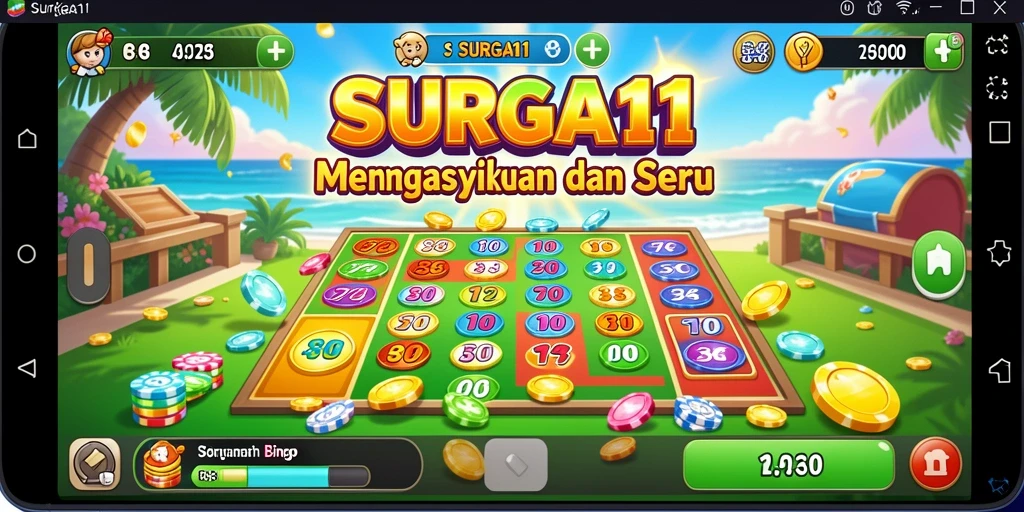 Tampilan gameplay SURGA11 yang mengasyikkan dan penuh tantangan.