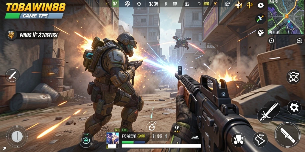Tampilan gameplay seru dari TOBAWIN88 yang menegangkan.